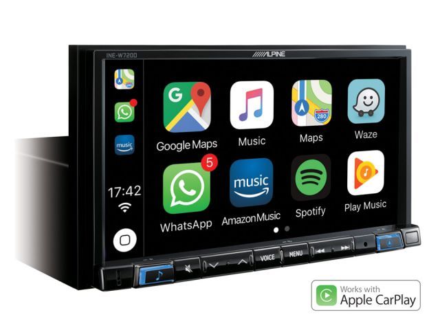 Alpine INE-W720D Radio 2Din RDS DAB HDMI GPS CarPlay Android Auto