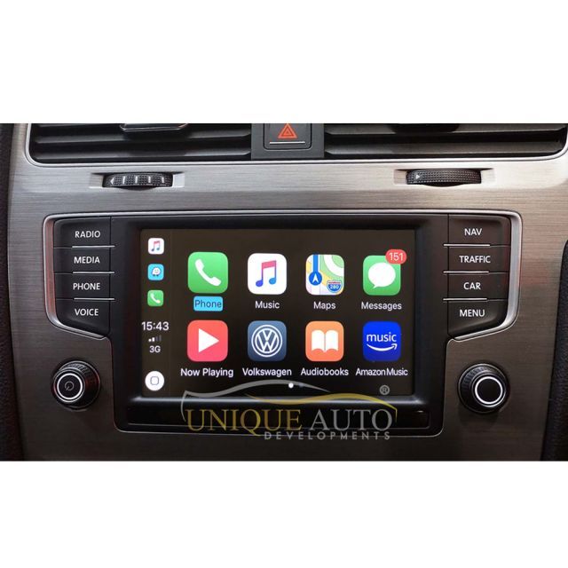 VW Golf Mark 7 Integration Kit - Android Auto (cable connection) and  Wireless Apple CarPlay 