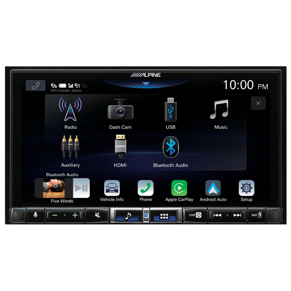 Alpine iLX-705D - 7” Digital Media Bluetooh Apple CarPlay/Android Auto