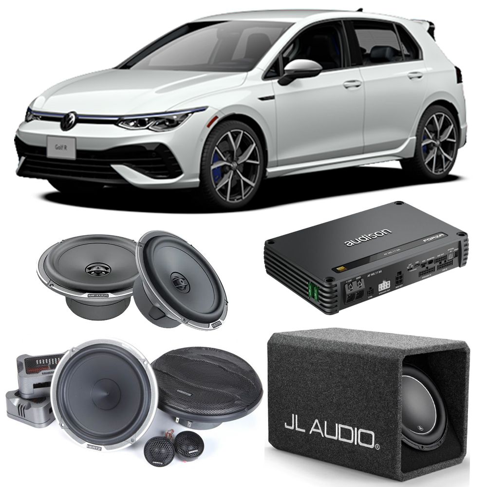 Un pachet personalizat de upgrade audio pentru VW Golf Mk8