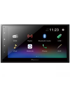 Pioneer DMH-A340DAB - 6.8” Mechless Android Mirroring Bluetooth DAB Stereo