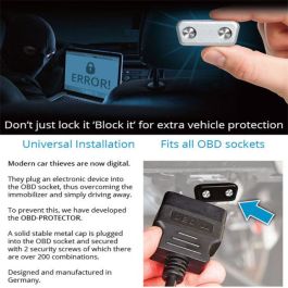Car Audio Security OBD Protector Cap - SOLID METAL CAP TO PROTECT Car Audio Security OBD Protector Cap - SOLID METAL CAP TO PROTECT